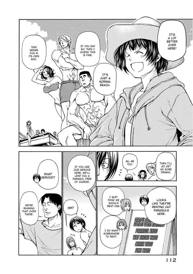 Grand Blue Manga Chapter 16 page 22 - Okinawa Landing! scene