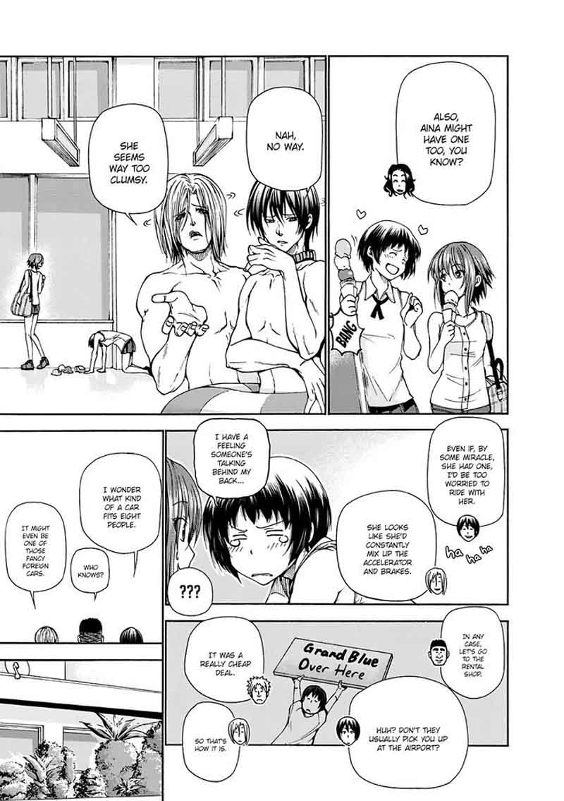 Grand Blue Manga Chapter 16 page 4 - Okinawa Landing! scene