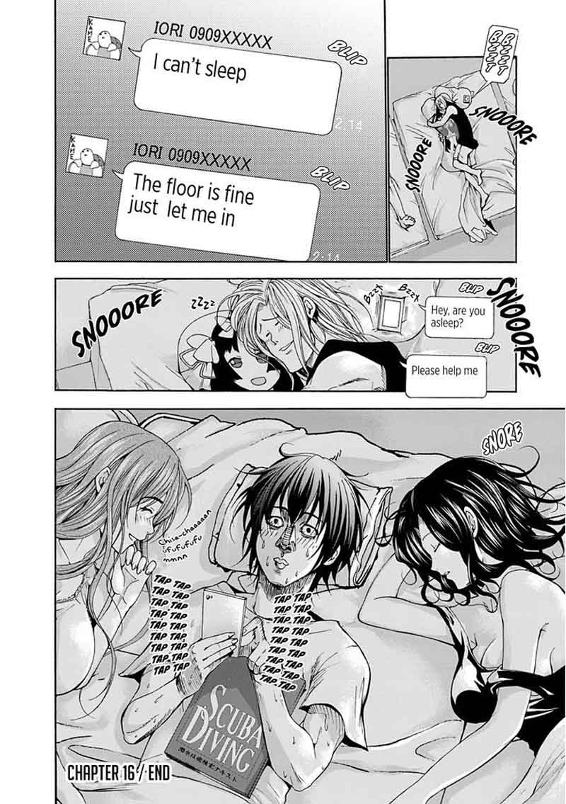 Grand Blue Manga Chapter 16 page 41 - Okinawa Landing! scene