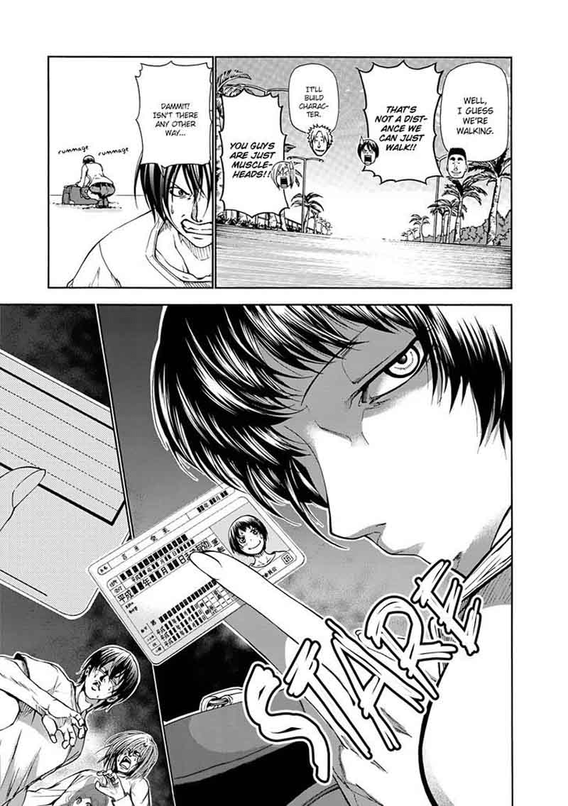 Grand Blue Manga Chapter 16 page 8 - Okinawa Landing! scene