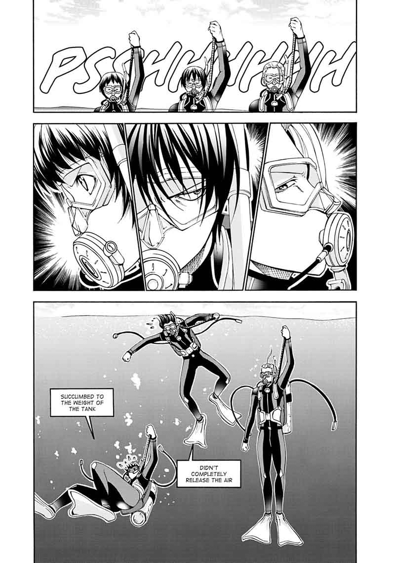 Grand Blue Manga Chapter 17 page 21 - A Place Without Lies scene