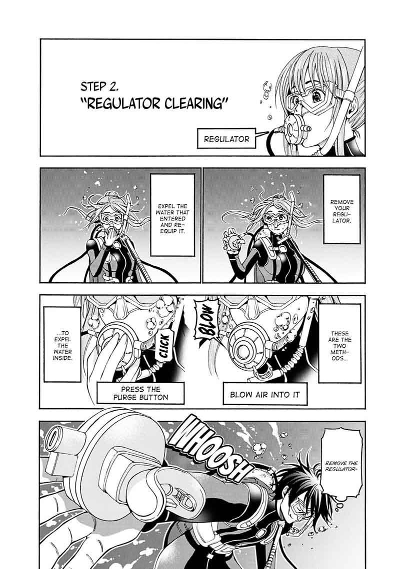 Grand Blue Manga Chapter 17 page 22 - A Place Without Lies scene