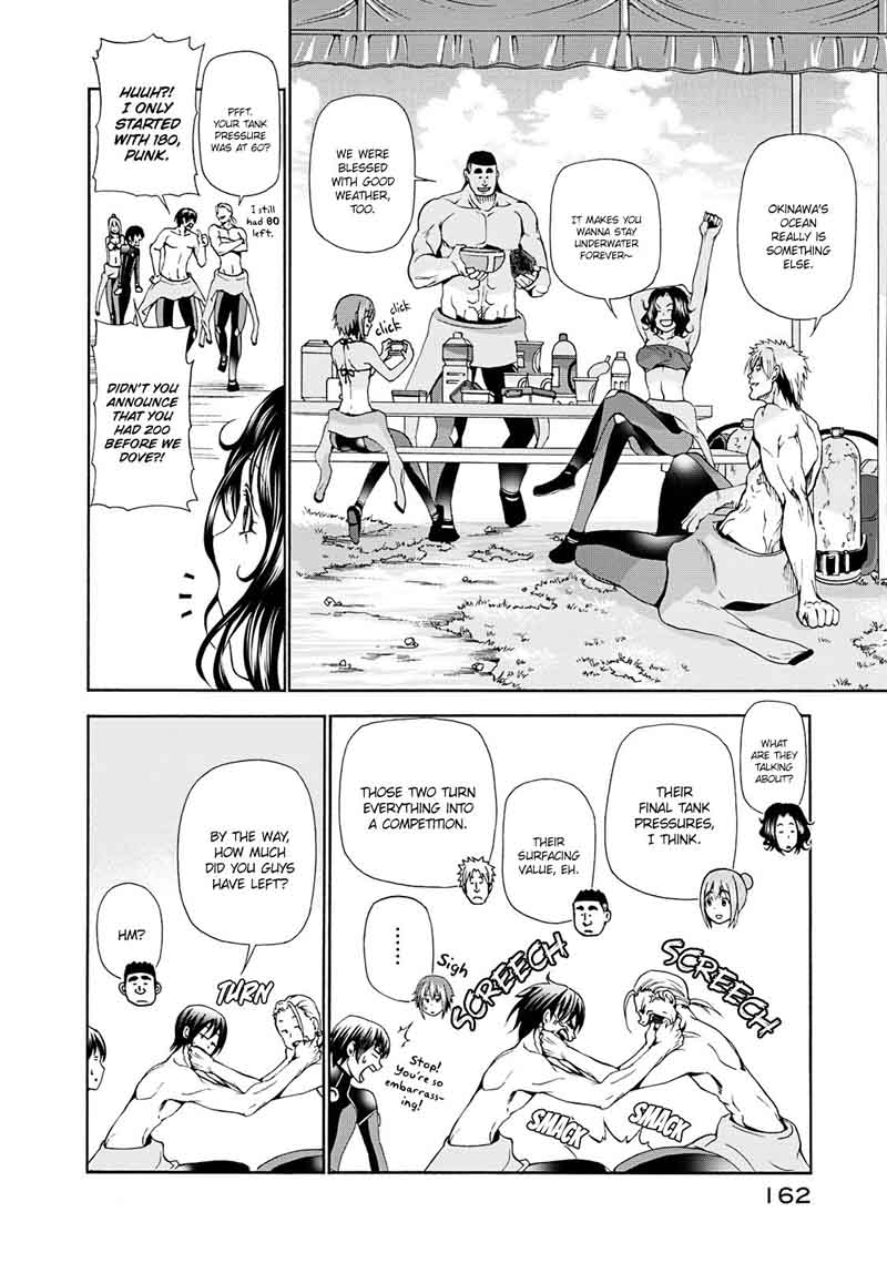 Grand Blue Manga Chapter 17 page 28 - A Place Without Lies scene