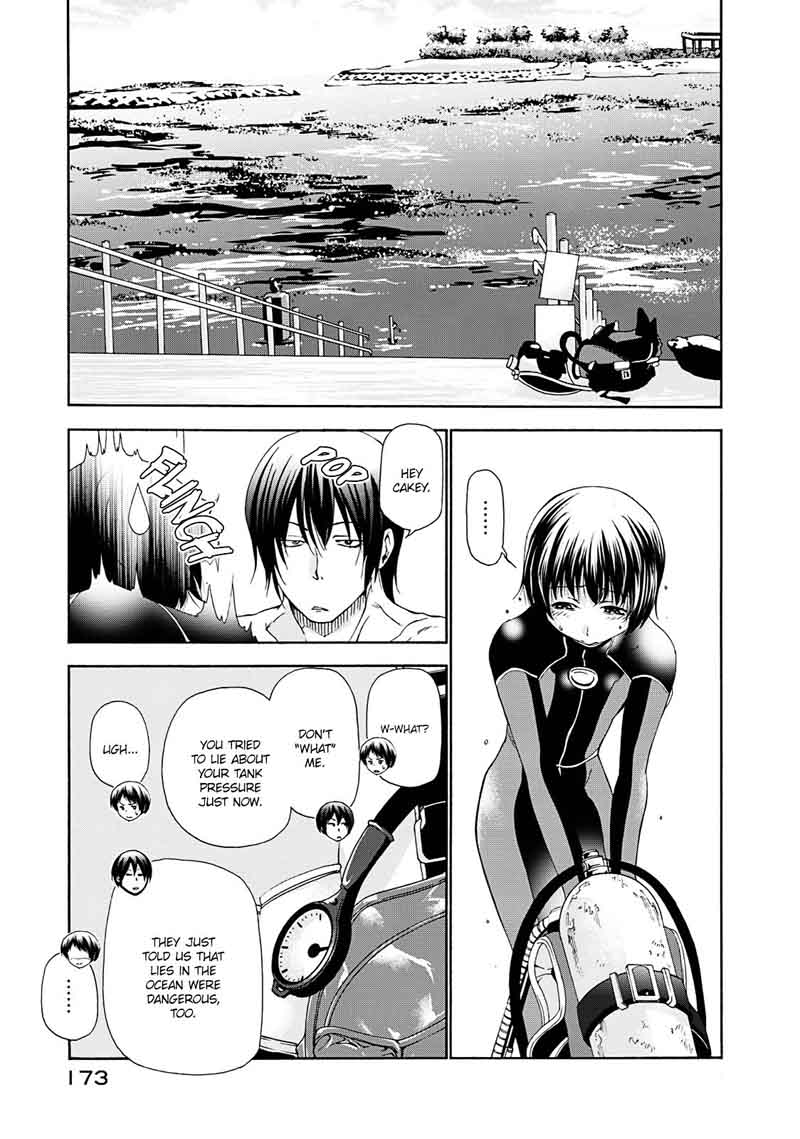 Grand Blue Manga Chapter 17 page 39 - A Place Without Lies scene