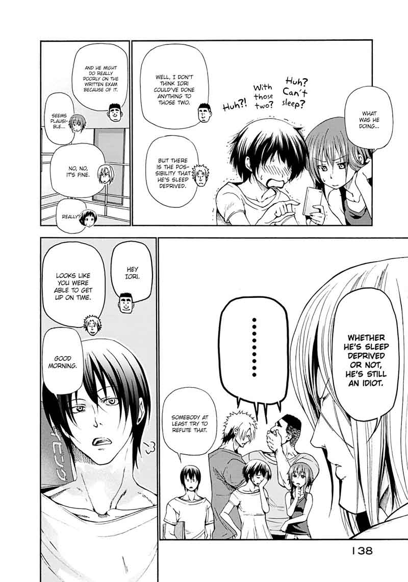 Grand Blue Manga Chapter 17 page 4 - A Place Without Lies scene