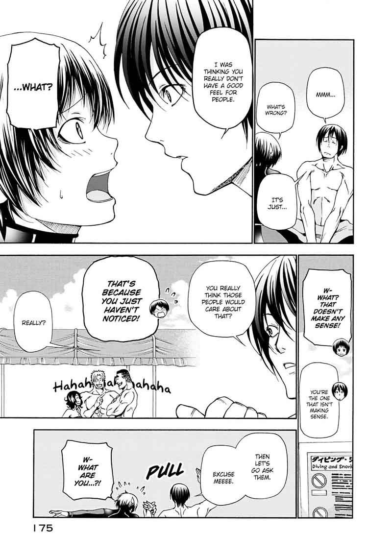 Grand Blue Manga Chapter 17 page 41 - A Place Without Lies scene