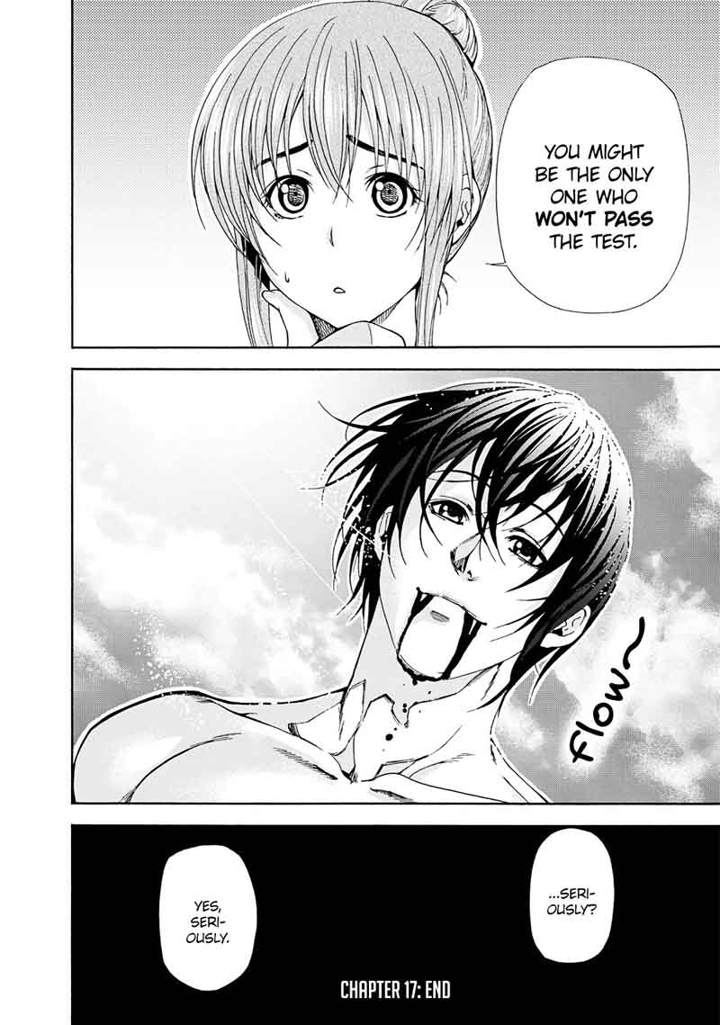 Grand Blue Manga Chapter 17 page 47 - A Place Without Lies scene