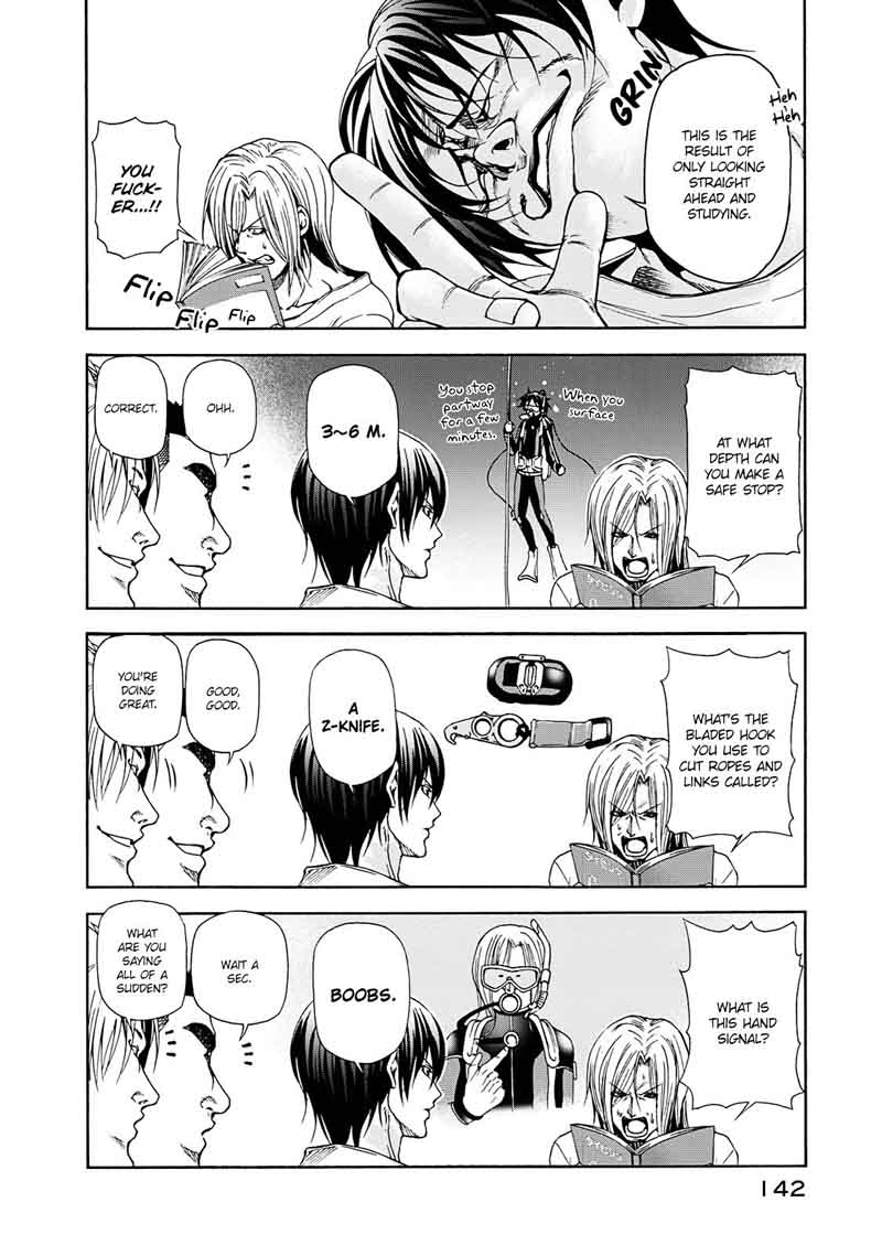 Grand Blue Manga Chapter 17 page 8 - A Place Without Lies scene