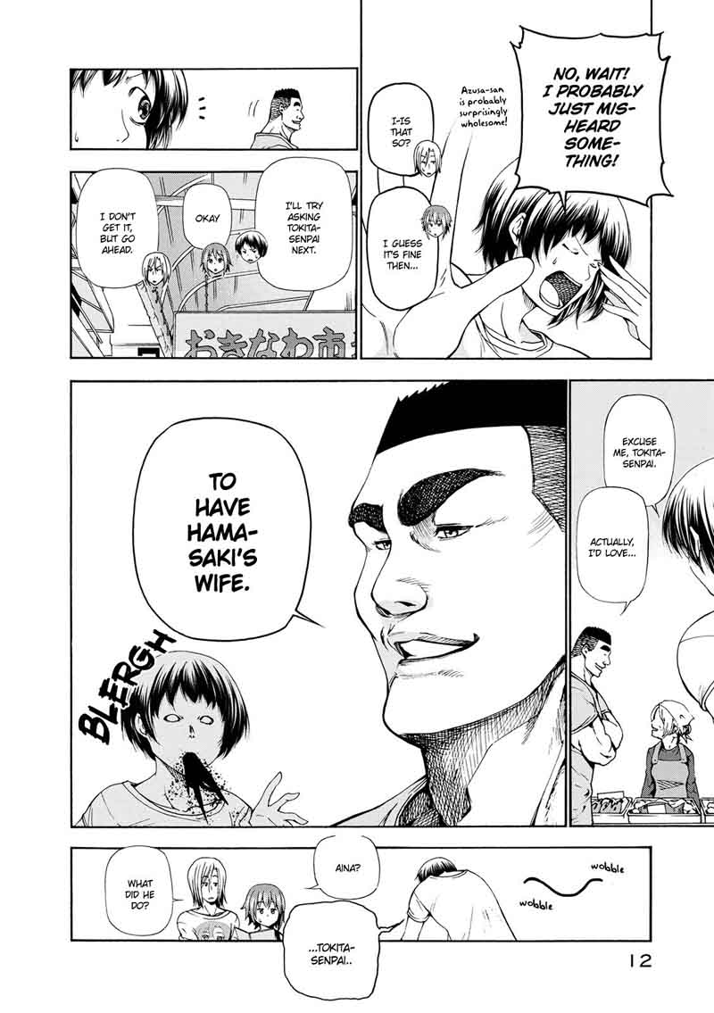 Grand Blue Manga Chapter 18 page 11 - It's a Misunderstanding scene