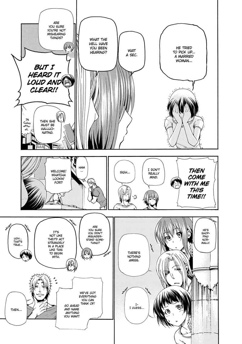 Grand Blue Manga Chapter 18 page 12 - It's a Misunderstanding scene