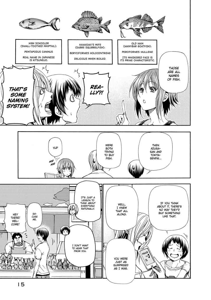 Grand Blue Manga Chapter 18 page 14 - It's a Misunderstanding scene