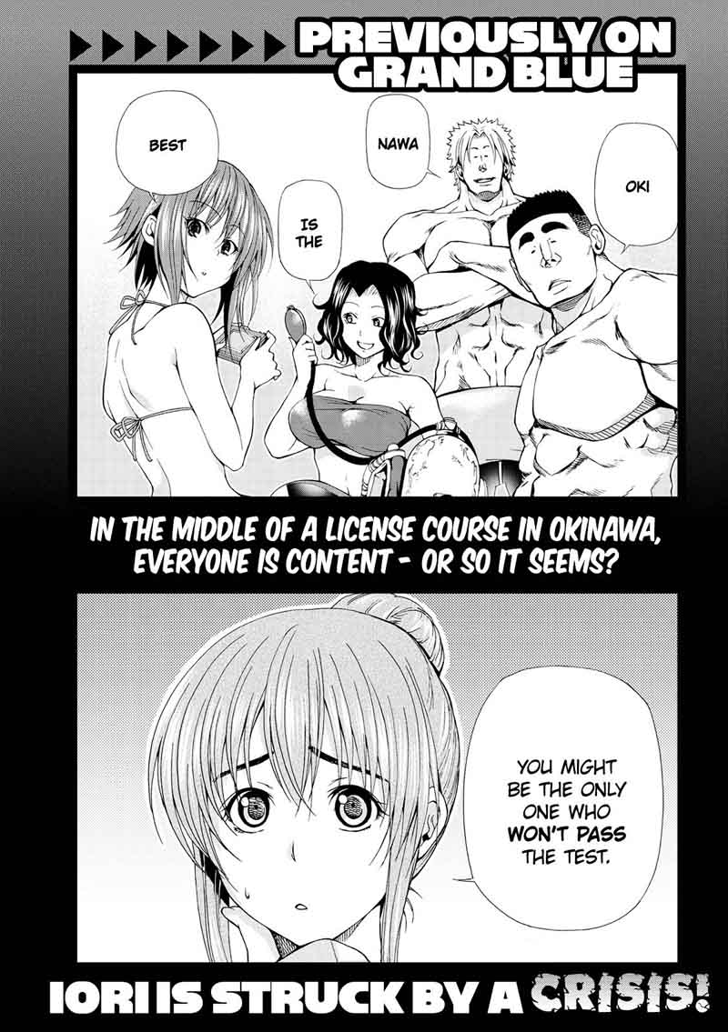 Grand Blue Manga Chapter 18 page 3 - It's a Misunderstanding scene