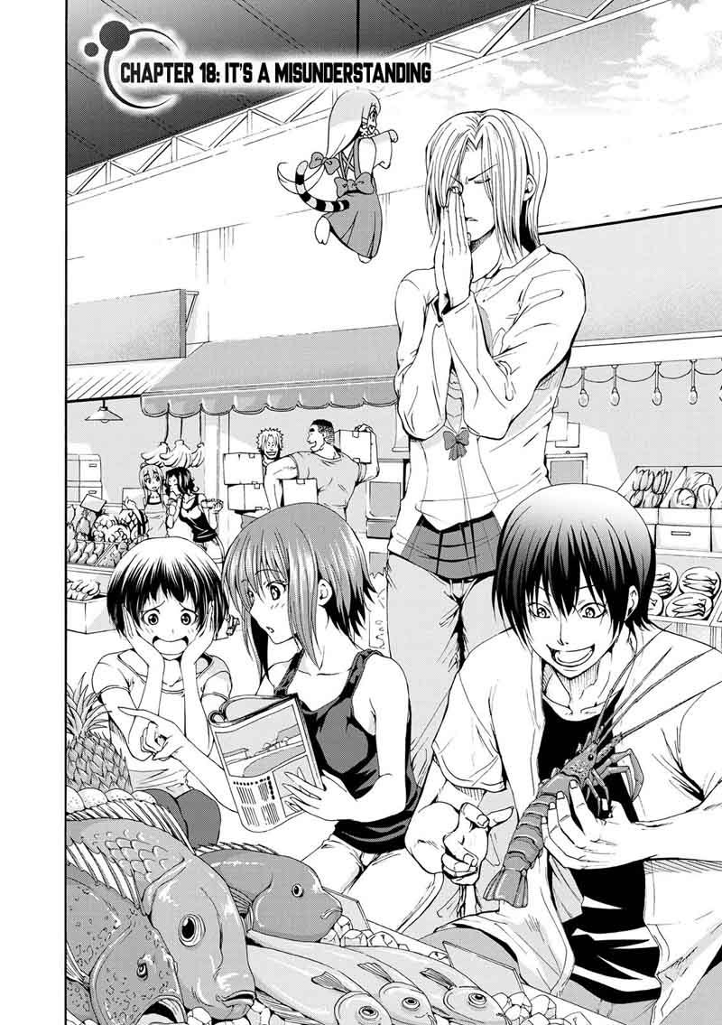 Grand Blue Manga Chapter 18 page 5 - It's a Misunderstanding scene