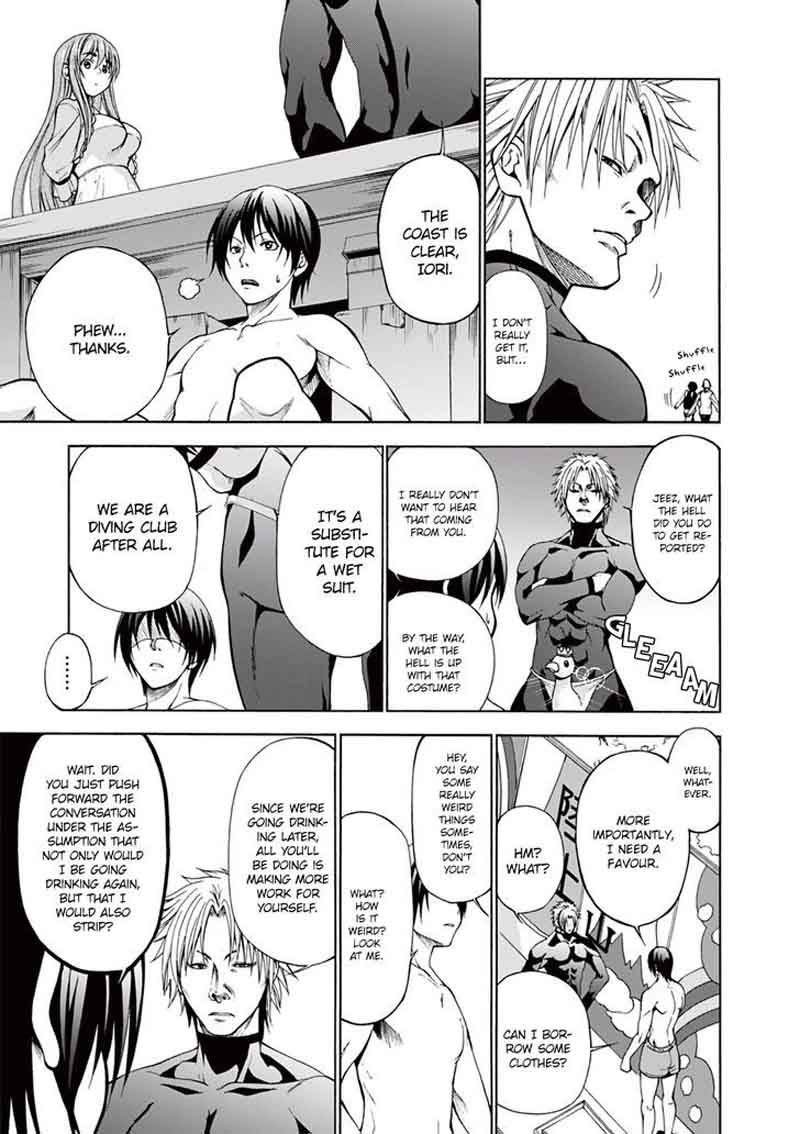 Grand Blue Manga Chapter 2 page 17 - Welcoming Party scene