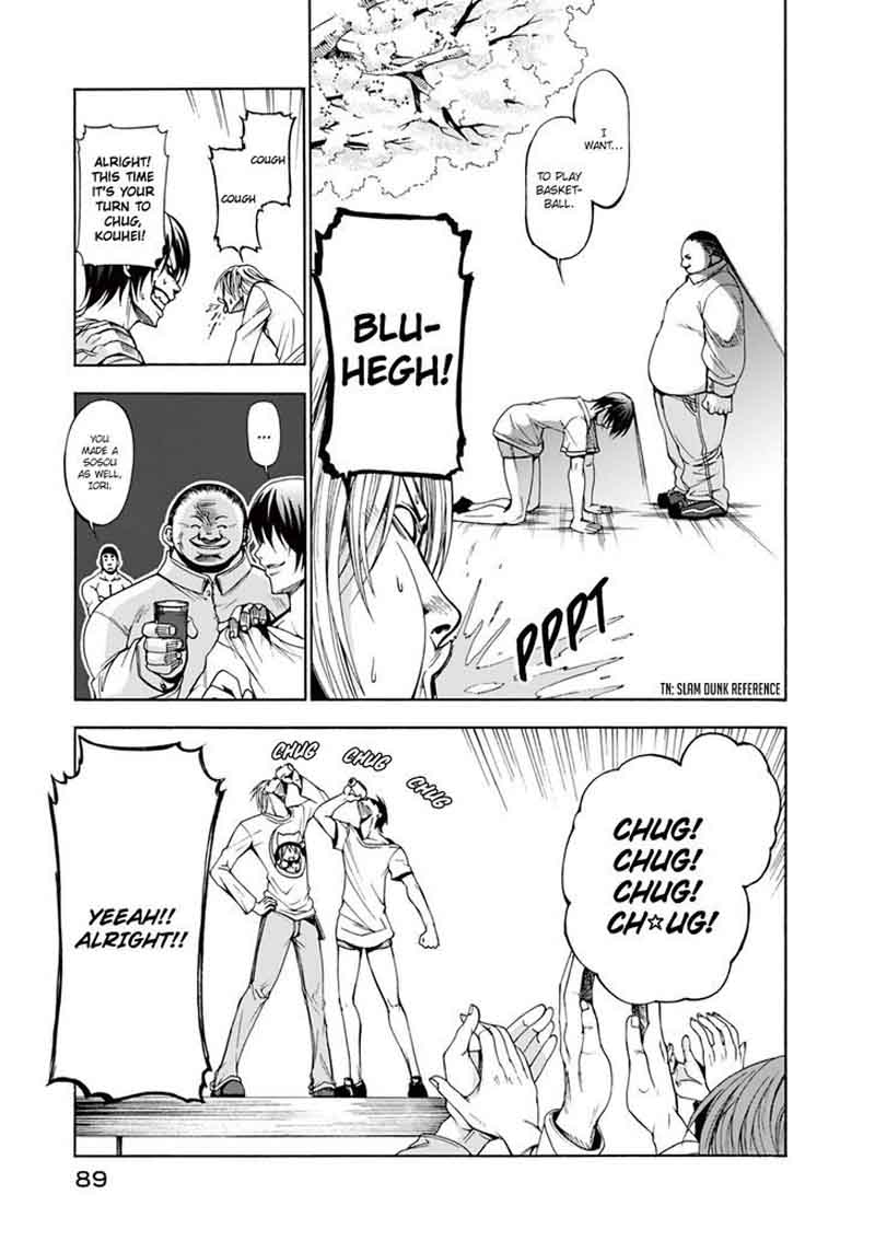 Grand Blue Manga Chapter 2 page 37 - Welcoming Party scene