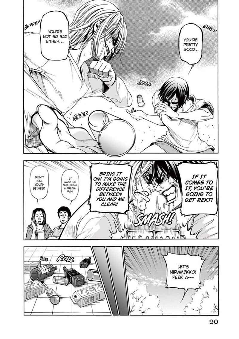 Grand Blue Manga Chapter 2 page 38 - Welcoming Party scene