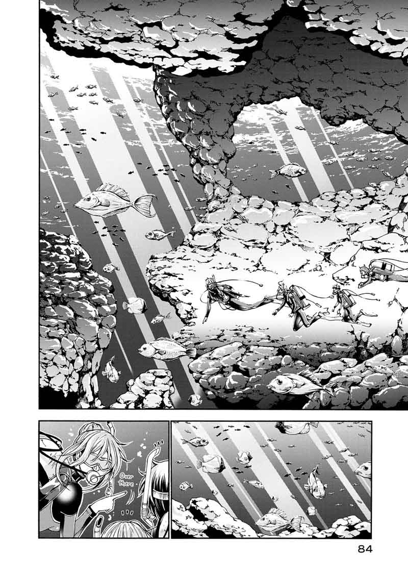 Grand Blue Manga Chapter 20 page 15 - Boat Diving scene