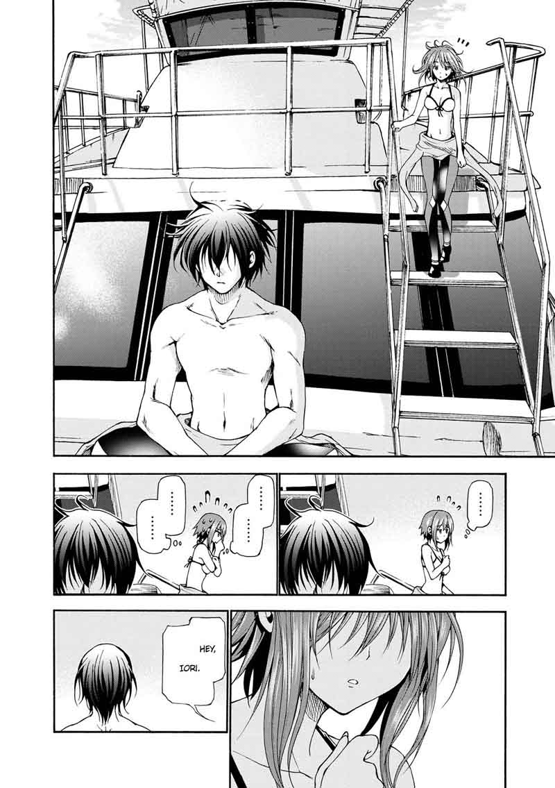 Grand Blue Manga Chapter 20 page 23 - Boat Diving scene