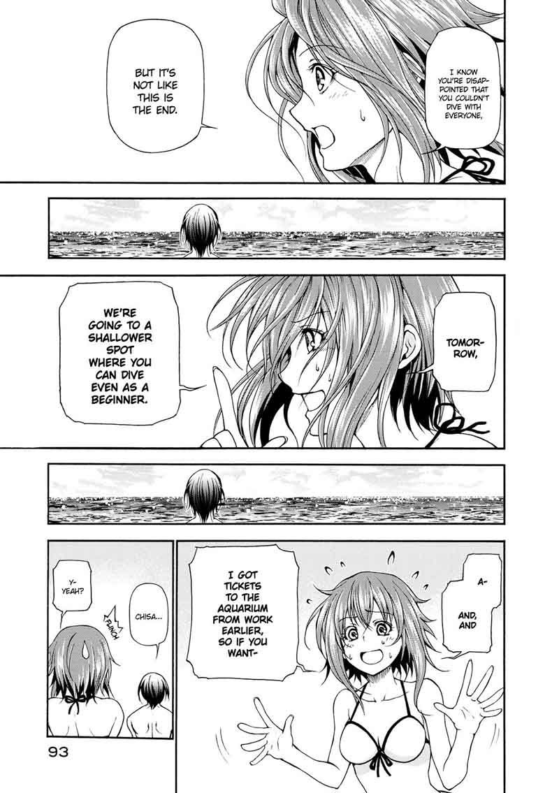 Grand Blue Manga Chapter 20 page 24 - Boat Diving scene