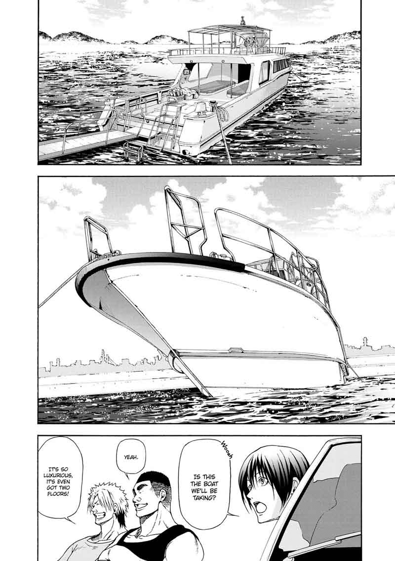 Grand Blue Manga Chapter 20 page 7 - Boat Diving scene