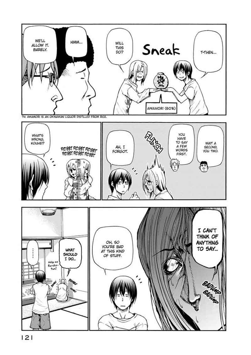Grand Blue Manga Chapter 21 page 12 - Otōri scene
