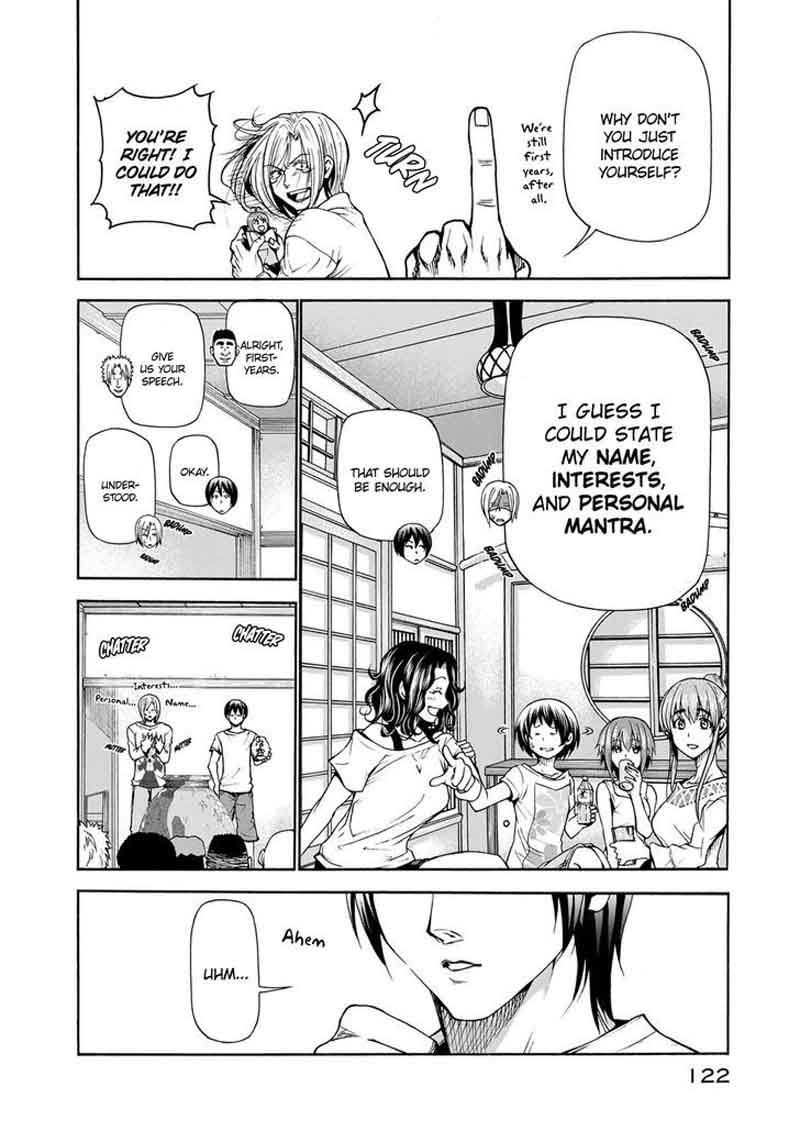 Grand Blue Manga Chapter 21 page 13 - Otōri scene