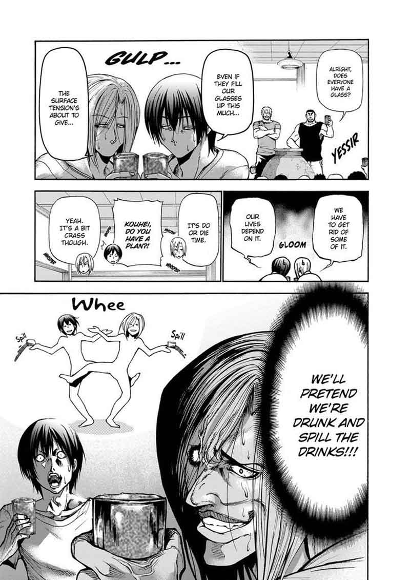 Grand Blue Manga Chapter 21 page 16 - Otōri scene