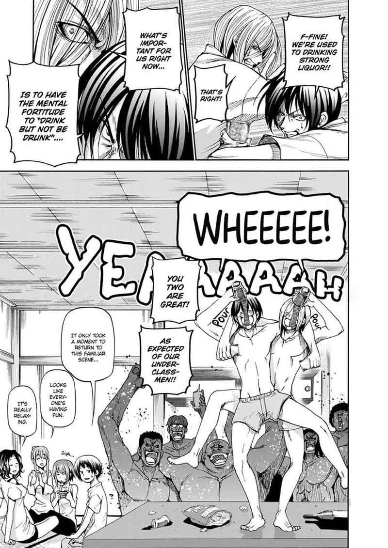 Grand Blue Manga Chapter 21 page 22 - Otōri scene