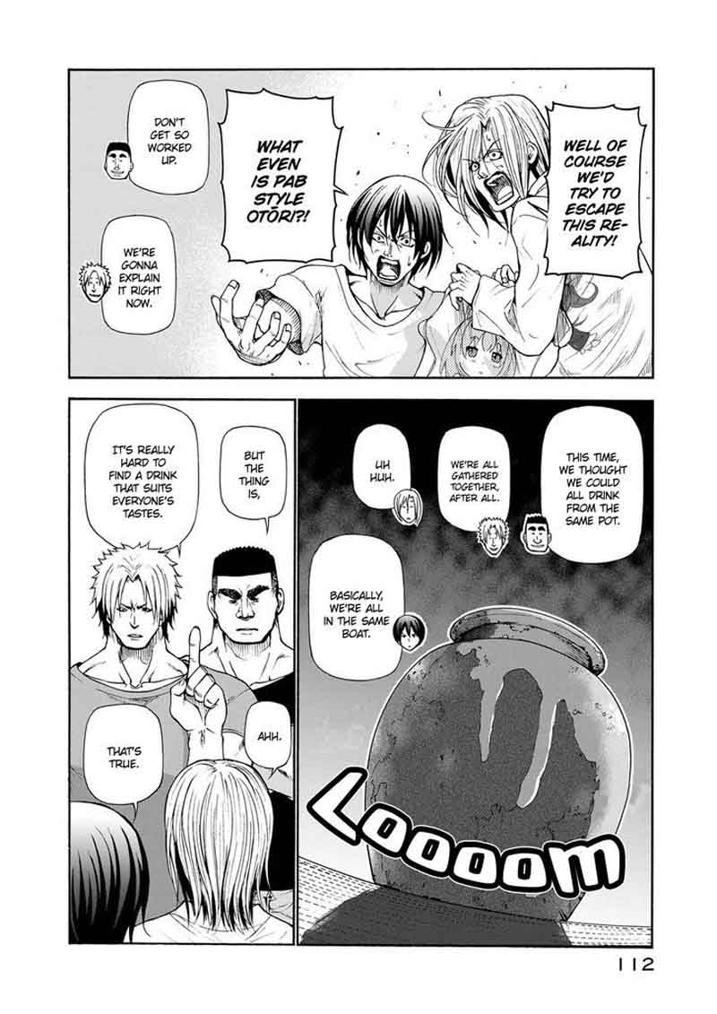 Grand Blue Manga Chapter 21 page 3 - Otōri scene