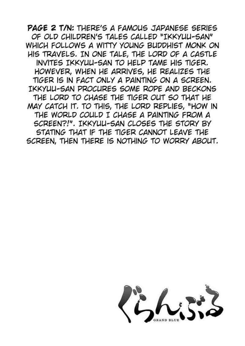 Grand Blue Manga Chapter 21 page 45 - Otōri scene