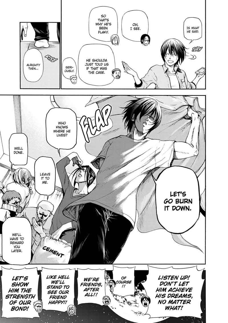 Grand Blue Manga Chapter 21 page 54 - Otōri scene