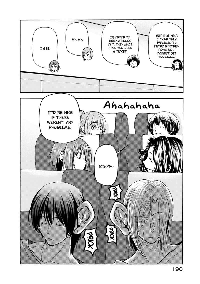 Grand Blue Manga Chapter 21 page 78 - Otōri scene