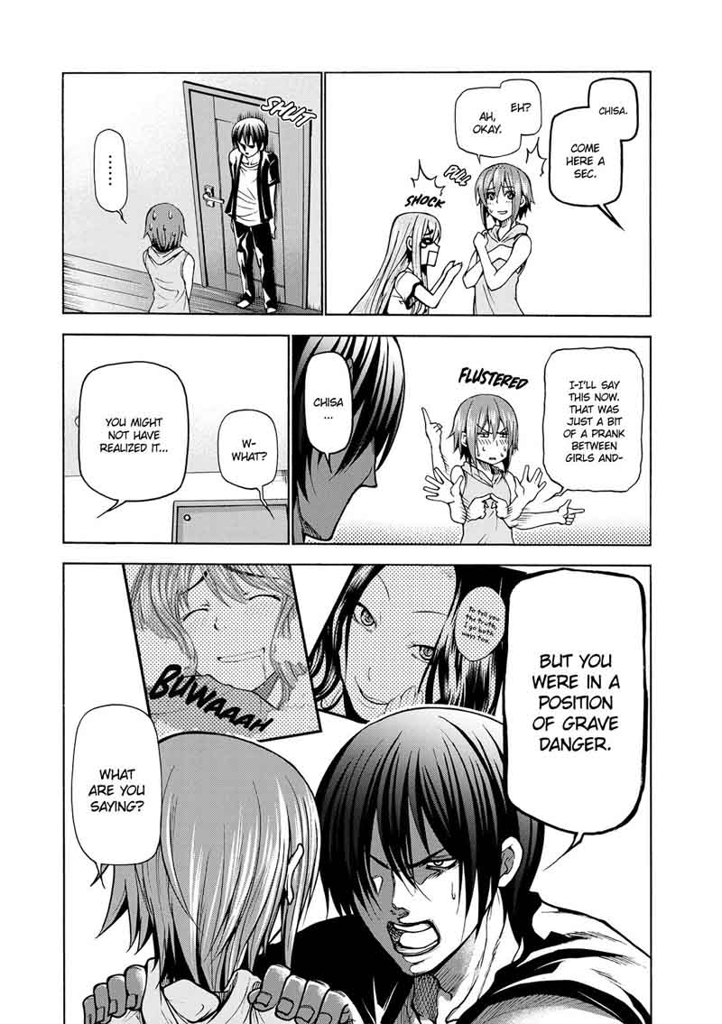 Grand Blue Manga Chapter 22 page 19 - A Girl's Party scene