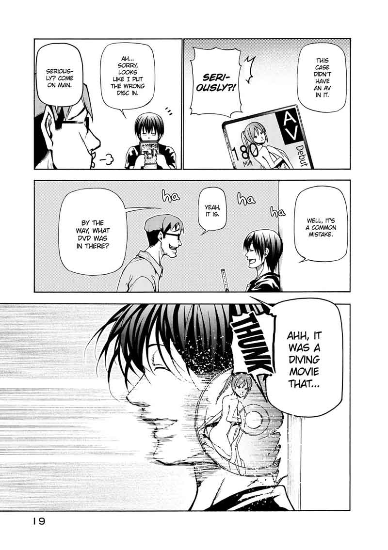 Grand Blue Manga Chapter 22 page 21 - A Girl's Party scene