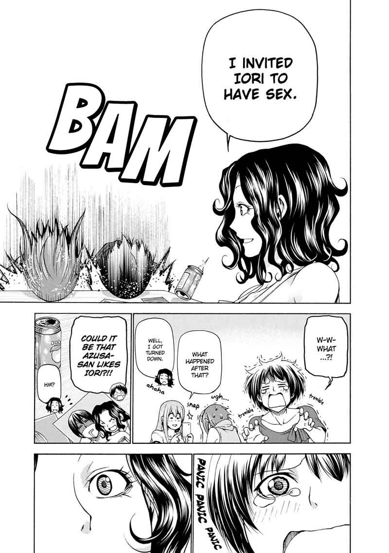 Grand Blue Manga Chapter 22 page 25 - A Girl's Party scene