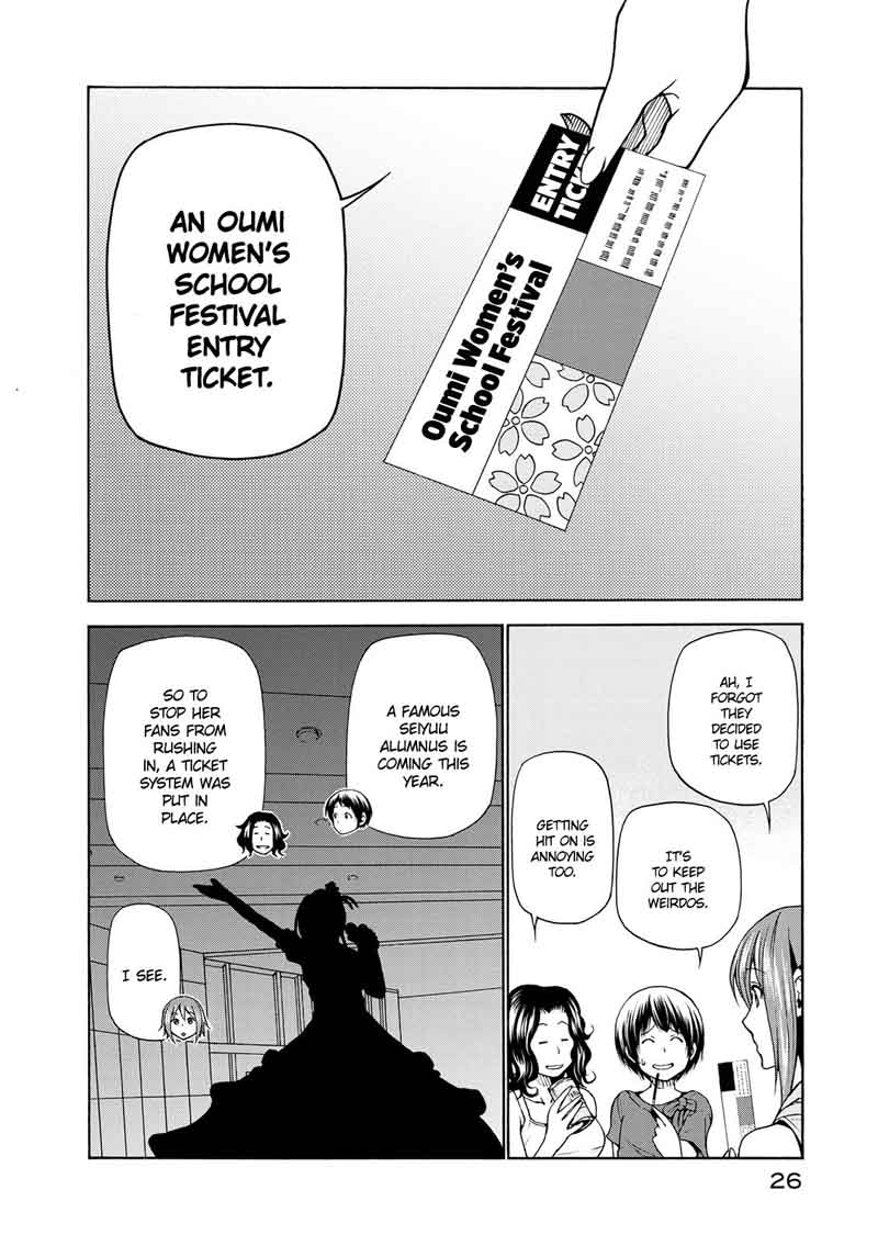 Grand Blue Manga Chapter 22 page 28 - A Girl's Party scene