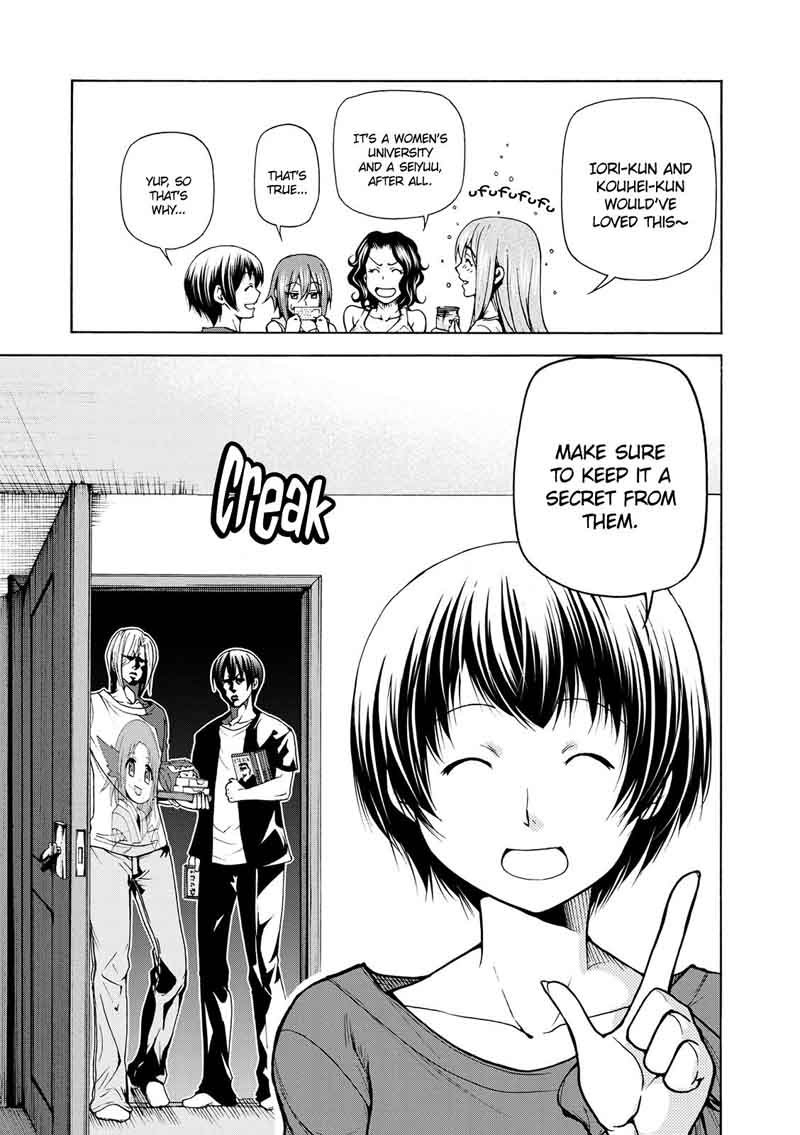 Grand Blue Manga Chapter 22 page 29 - A Girl's Party scene