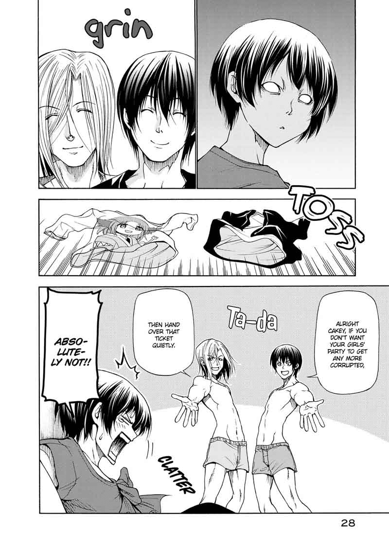 Grand Blue Manga Chapter 22 page 30 - A Girl's Party scene