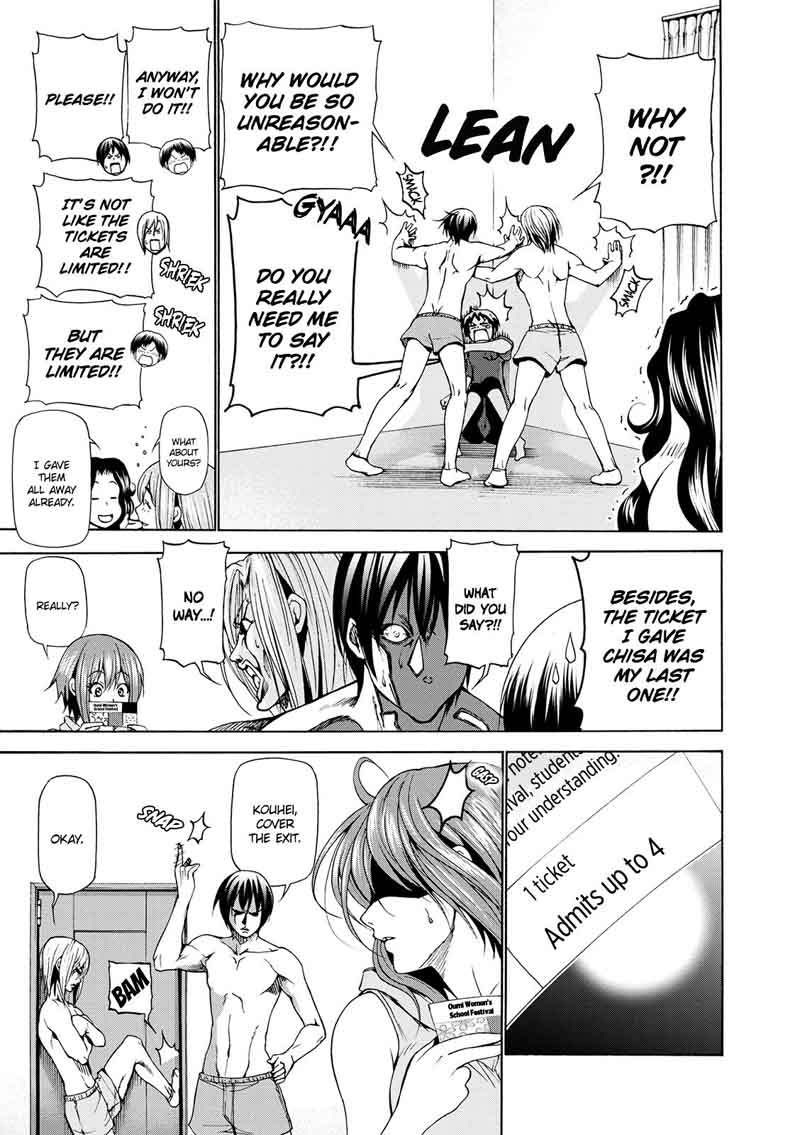 Grand Blue Manga Chapter 22 page 31 - A Girl's Party scene