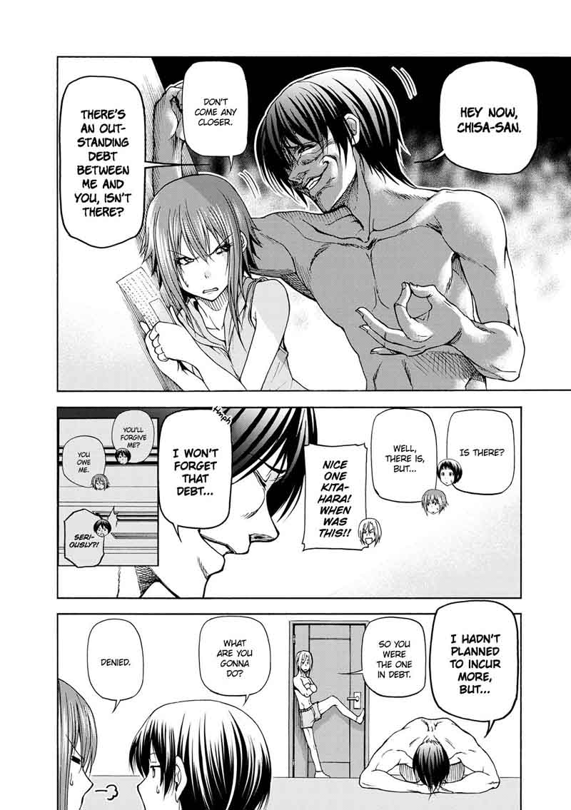 Grand Blue Manga Chapter 22 page 32 - A Girl's Party scene