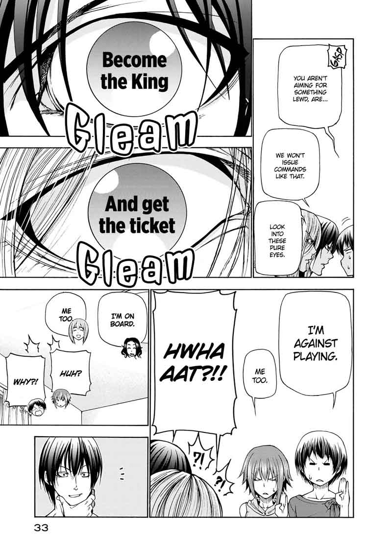 Grand Blue Manga Chapter 22 page 35 - A Girl's Party scene