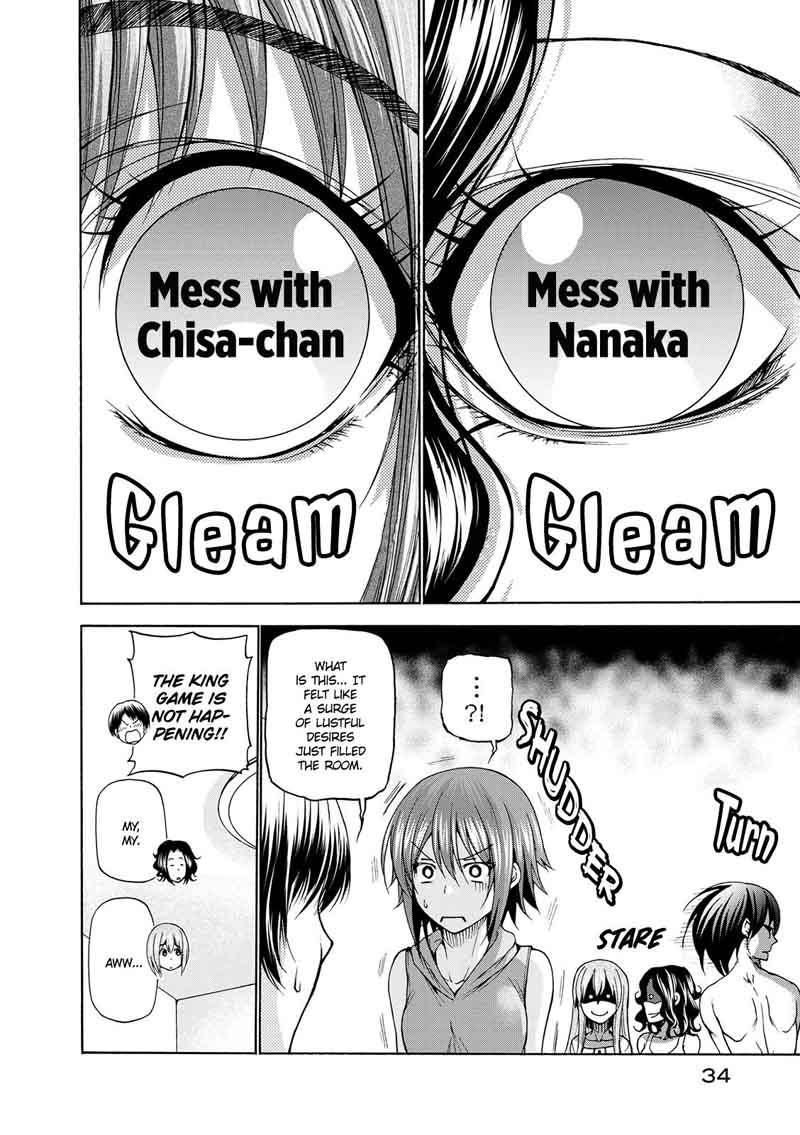Grand Blue Manga Chapter 22 page 36 - A Girl's Party scene
