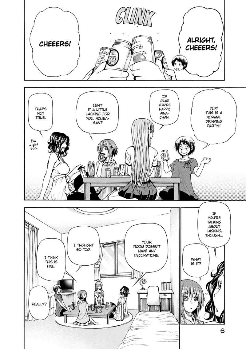 Grand Blue Manga Chapter 22 page 8 - A Girl's Party scene