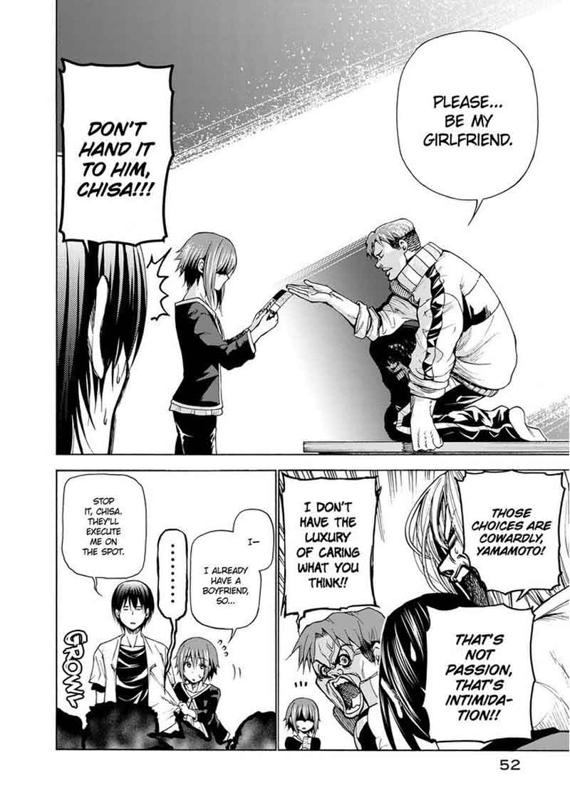 Grand Blue Manga Chapter 23 page 10 - The Ticket Contest scene