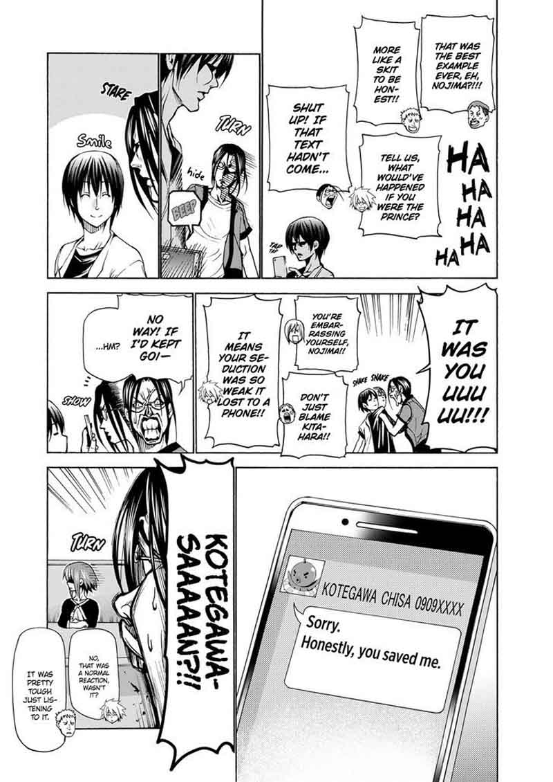 Grand Blue Manga Chapter 23 page 15 - The Ticket Contest scene