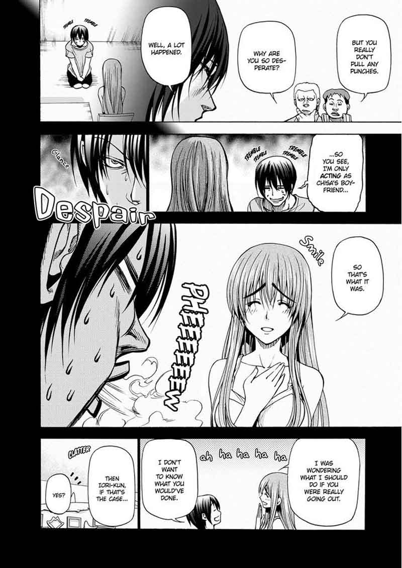 Grand Blue Manga Chapter 23 page 16 - The Ticket Contest scene