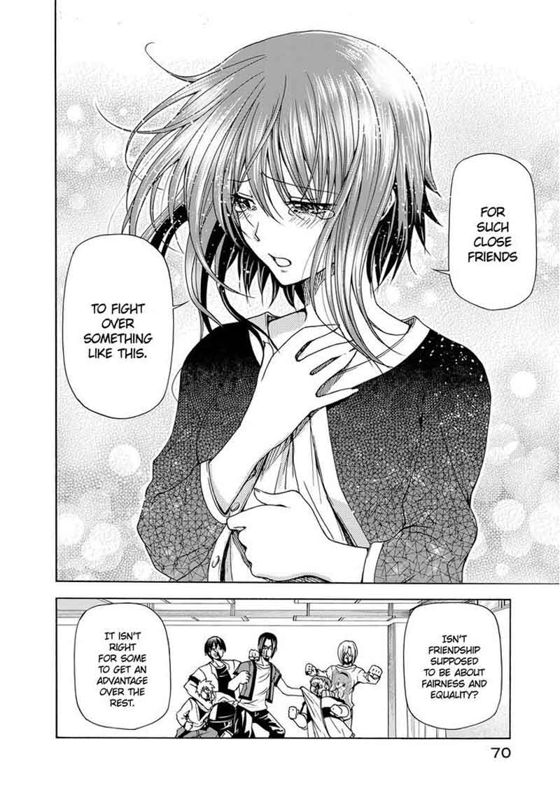 Grand Blue Manga Chapter 23 page 28 - The Ticket Contest scene