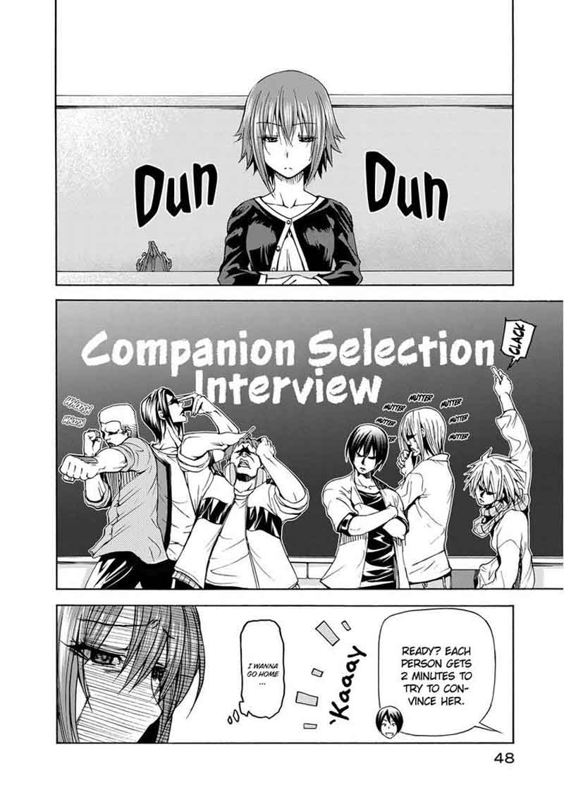 Grand Blue Manga Chapter 23 page 6 - The Ticket Contest scene