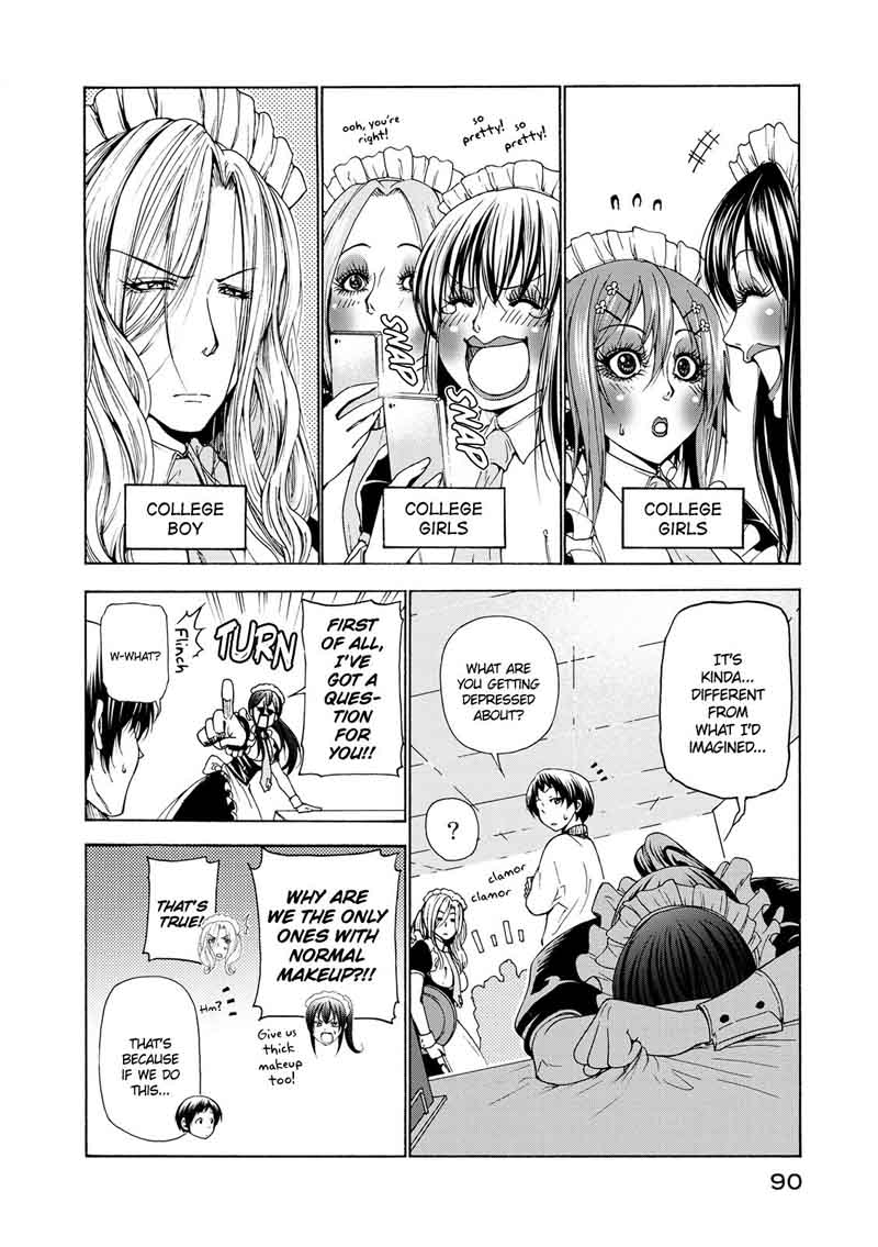 Grand Blue Manga Chapter 24 page 15 - First Time at the Women's University scene