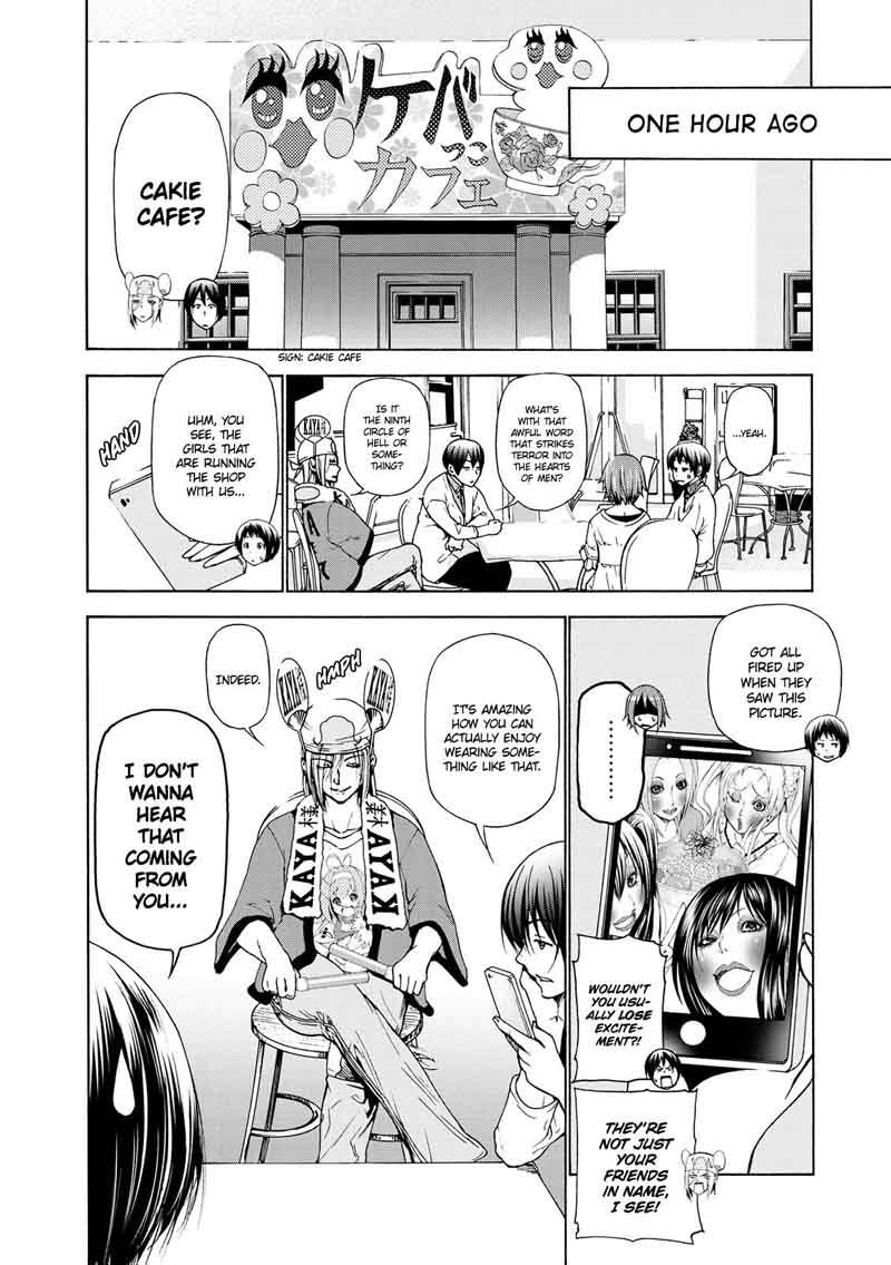 Grand Blue Manga Chapter 24 page 3 - First Time at the Women's University scene